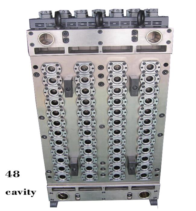 Multi cavities preform injection mould - 48 cavity preform mould price and manufacturer